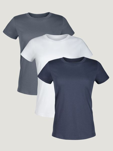 Women's Foundation 3-Pack Crew Neck Tees | Fresh Clean Threads